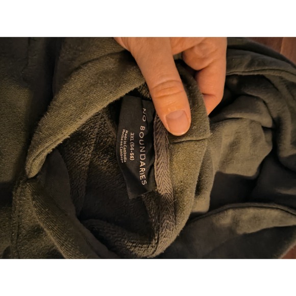 No Boundaries 3xl Green Hoodie Mens - Picture 7 of 8
